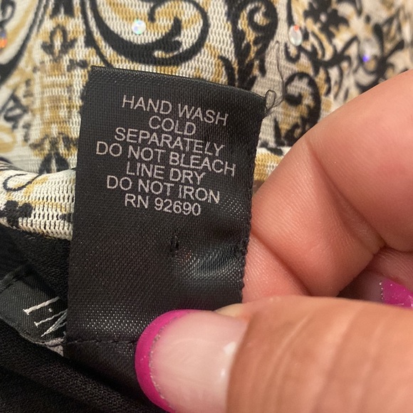 INC international Concepts Embellished Top - Picture 10 of 10